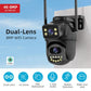 Caméra De Surveillance WiFi 4K À Double Objectif